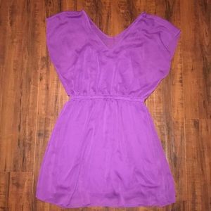 Purple Express summer dress